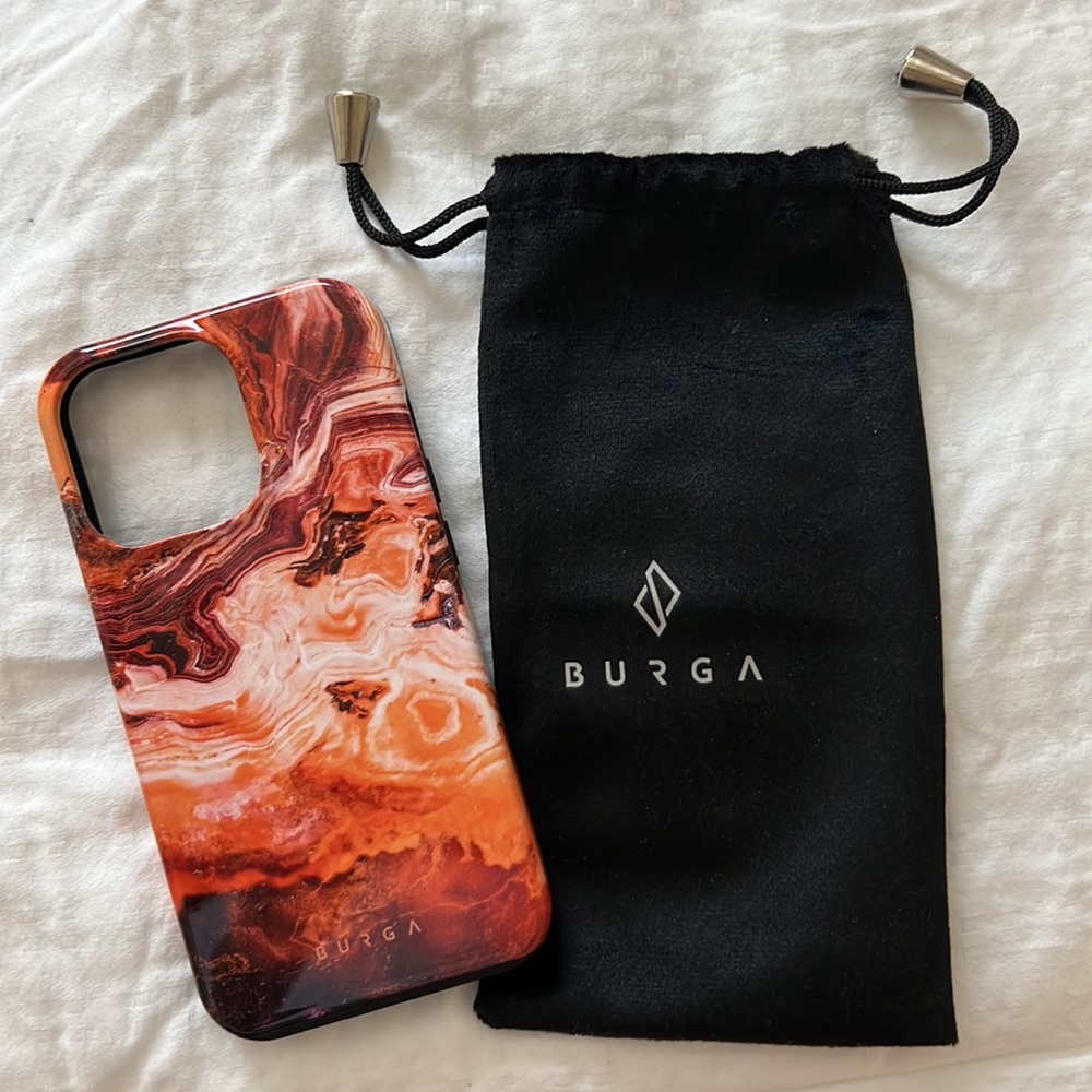 Gently used Burga Case - Pumpkin Spice - iPhone 13 Pro